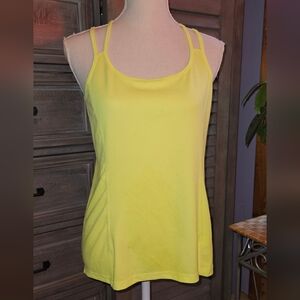 Marika-Tek Yellow Tank Sz Med Like New Condition